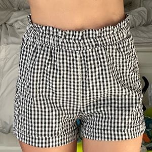 Gingham shorts